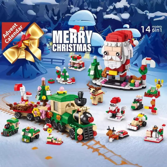 Calendrier de l’Avent Noël – Blocs de Construction Compatibles LEGO®