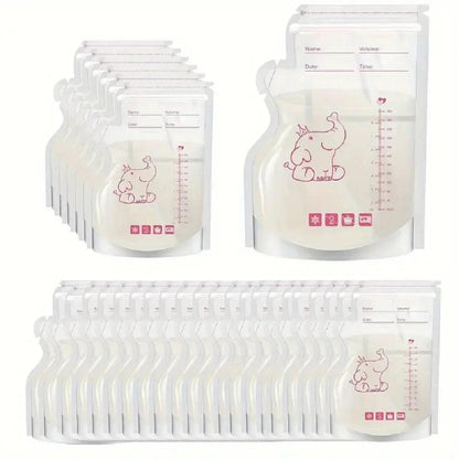 Sachets de conservation du lait maternel