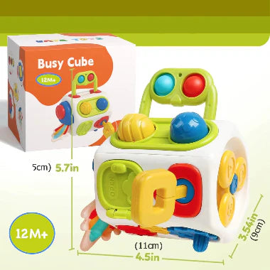 Jeux Montessori cube Multiactivités -Voyage